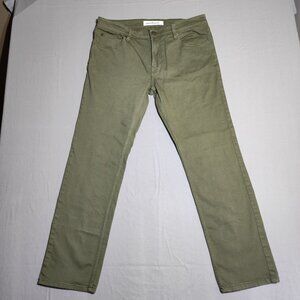 Bootlegger Jackson jeans men's size 34(36)/32 olive green colour straight leg